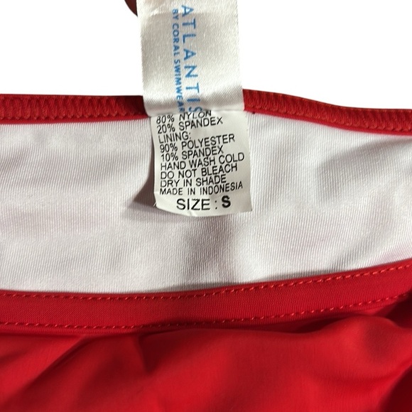 Coral by the Sea Red Bikini Bottom NWT  REG 85$ - Picture 4 of 10
